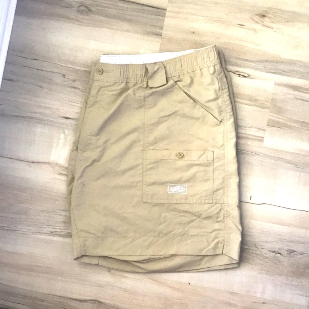 AFTCO American fishing tackle co. Navy men’s outdoor shorts size 50 . Long . EUC